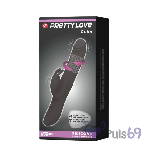 Многофункциональный вибратор Pretty Love Colin Многофункциональный вибратор Pretty Love Colin