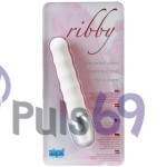 Элегантный анальный мини вибратор Discretion Vibe Ribbed от Seven Creations