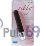 Элегантный анальный мини вибратор Discretion Vibe Ribbed от Seven Creations