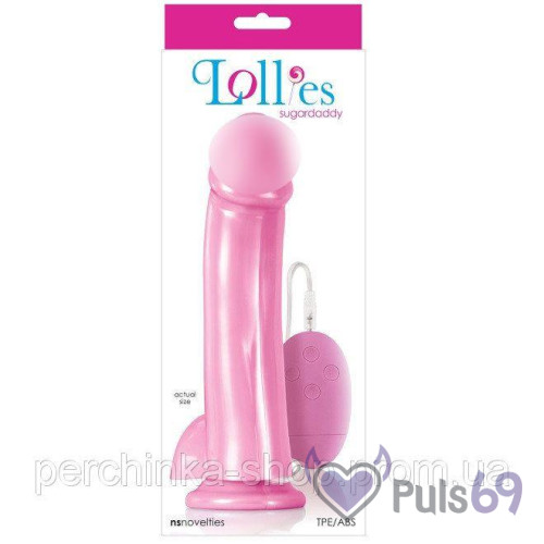 Реалистичный вибратор Lollies Sugardaddy от NS Novelties Реалистичный вибратор Lollies Sugardaddy от NS Novelties