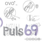 Высококачественный вибратор OVO F6, классический, ультра-мощный