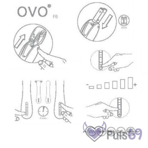 Высококачественный вибратор OVO F6, классический, ультра-мощный Высококачественный вибратор OVO F6, классический, ультра-мощный