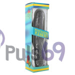 Реалистичный вибратор Penetrating Pleasures со стимуляцией клитора от Scala