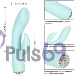 Вибратор кролик Pave Marilyn от Jopen