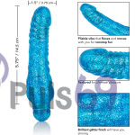 Гибкий вибратор California Exotic Sparkle Glitter Jack