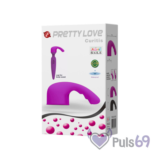 Насадка на вибромассажер Pretty Love Curitis Насадка на вибромассажер Pretty Love Curitis