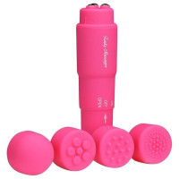Клиторальный вибратор Funky Massager от Toy Joy, розовый