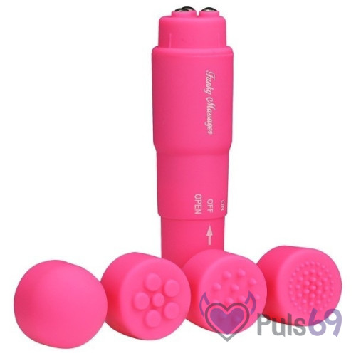 Клиторальный вибратор Funky Massager от Toy Joy, розовый