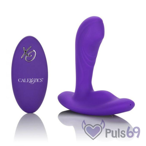 Вибратор бабочка с беспроводным пультом Silicone Remote Pinpoint Pleaser от California Exotic