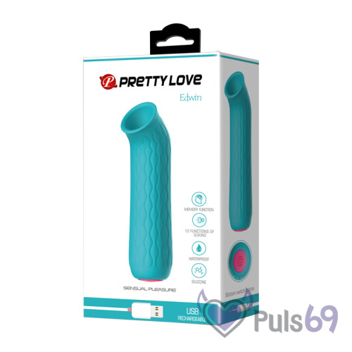 Вакуумный стимулятор Pretty Love Ford Blue Вакуумный стимулятор Pretty Love Ford Blue