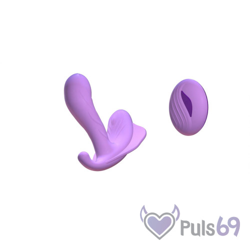 Вибратор бабочка с функцией нагрева Fantasy For Her G-Spot Stimulate-Her от Pipedream Вибратор бабочка с функцией нагрева Fantasy For Her G-Spot Stimulate-Her от Pipedream