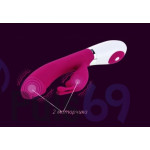 Вибратор с клиторальным отростком Pretty Love Gene