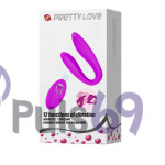 Вибратор для пары Pretty Love Letitia с пультом управления