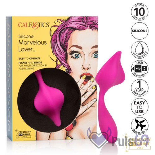 Вибратор California Exotic Mini Marvels Silicone Marvelous Lover Вибратор California Exotic Mini Marvels Silicone Marvelous Lover