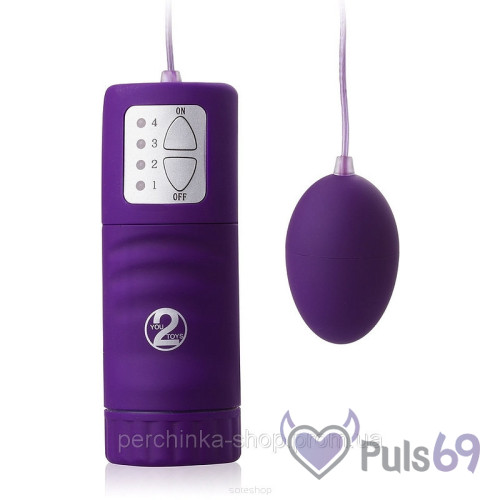 Виброяйцо Velvet Purple Pill с пультом ДУ от Orion