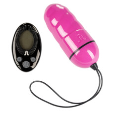 Виброяйцо Adrien Lastic Ocean Storm Pink с пультом ДУ