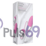 Виброяйцо Mae B Lovely Vibes Slim Shaped Soft Touch Stimulator Pink