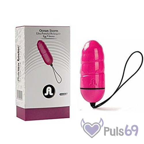 Виброяйцо Adrien Lastic Ocean Storm Pink с пультом ДУ Виброяйцо Adrien Lastic Ocean Storm Pink с пультом ДУ