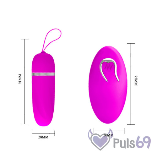 Виброяйцо Pretty Love Debby от Baile, 12 режимов вибрации Виброяйцо Pretty Love Debby от Baile, 12 режимов вибрации