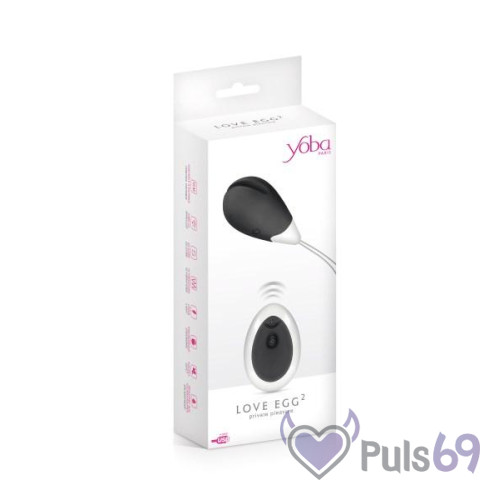 Виброяйцо Yoba Love Egg 2 Noir Виброяйцо Yoba Love Egg 2 Noir
