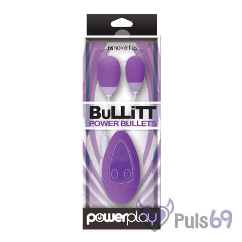 Виброяйцо NS Novelties Power Play BuLLiTT Double Виброяйцо NS Novelties Power Play BuLLiTT Double