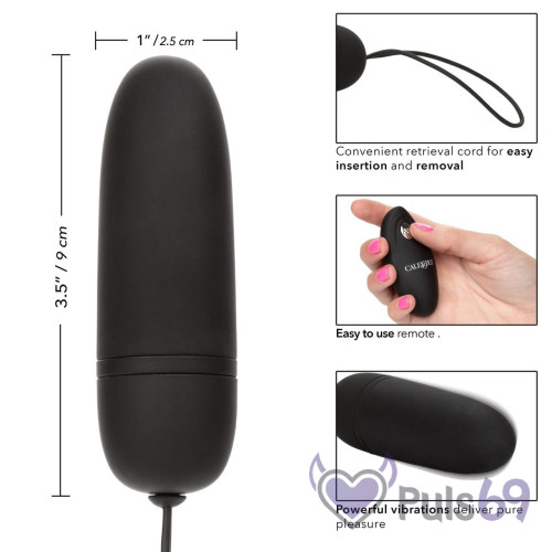 Беспроводное виброяйцо Silicone Remote Bullet от California Exotic Беспроводное виброяйцо Silicone Remote Bullet от California Exotic