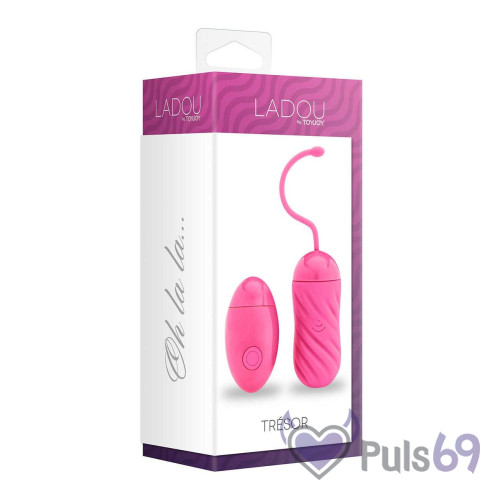 Виброяйцо Toy Joy Ladou Tresor Remote Egg с дистанционным управлением Виброяйцо Toy Joy Ladou Tresor Remote Egg с дистанционным управлением