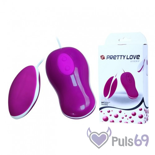 Виброяйцо Pretty Love Avery от Baile, 30 режимов вибрации