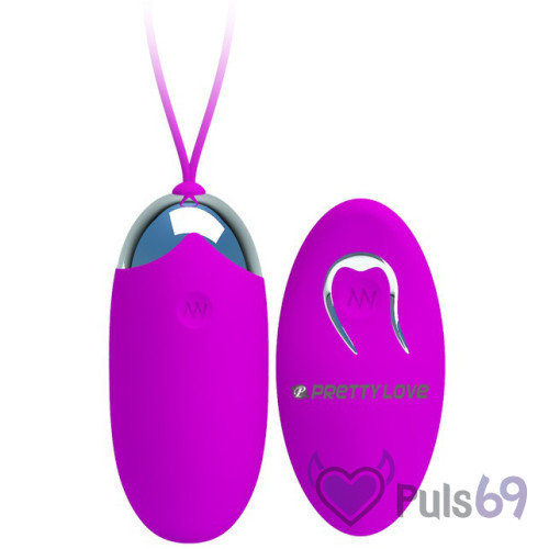 Беспроводное виброяйцо Pretty Love Berger от Baile, 12 режимов вибрации