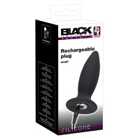 Анальная вибропробка BLACK small Анальная вибропробка BLACK small