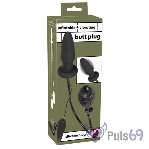 Анальная вибропробка  BUTT PLUG