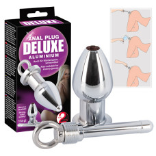 Анальная пробка полая DELUXE Анальная пробка полая DELUXE