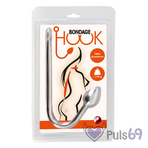 Анальная пробка для бондажа BONDAGE HOOK