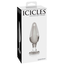 Анальная пробка стеклянная ICICLES №26