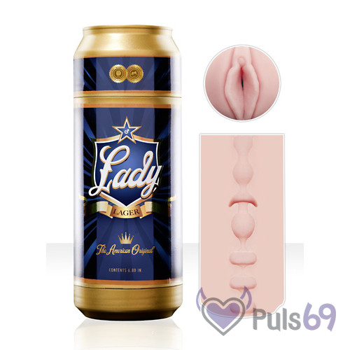 Вагина в пивной банке Lady Lager