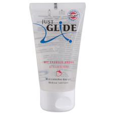 Смазка аква клубника Just Glide 50 мл Смазка аква клубника Just Glide 50 мл