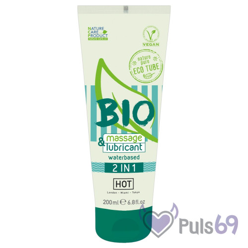 Смазка + массажный гель BIO 2 in 1