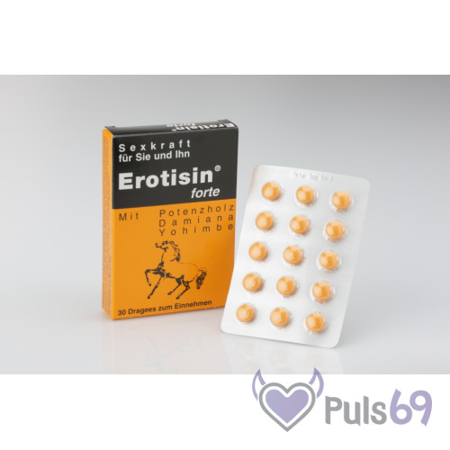 Таблетки EROTISIN forte 30 шт (для двоих)