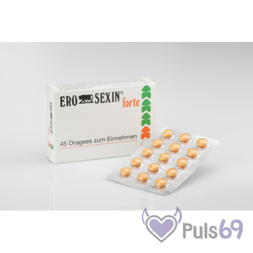 Таблетки ERO SEXIN forte 45 шт (для двоих)