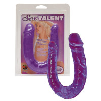 Фаллоимитатор двойной SEX TALENT (фиолет.) Фаллоимитатор двойной SEX TALENT (фиолет.)