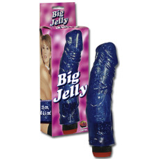Вибратор BIG JELLY синий Вибратор BIG JELLY синий