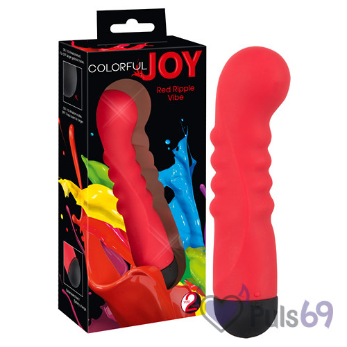 Вибратор красный (Colorful Joy)