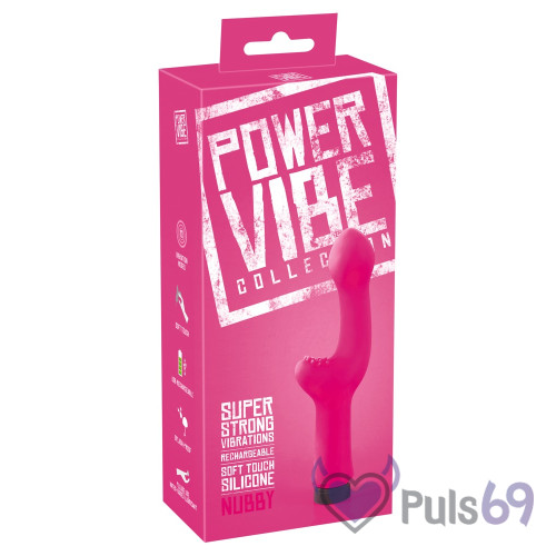 Вибратор со стимуляцией клитора Power Vibe