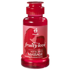 Лосьон для массажа FRUITY LOVE Клубника 100 мл