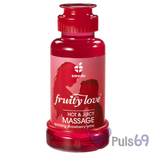 Лосьон для массажа FRUITY LOVE Клубника 100 мл