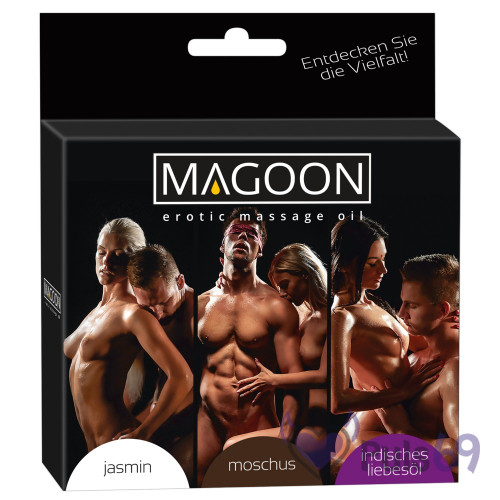 Набор массажных масел MAGOON (3*50 мл)