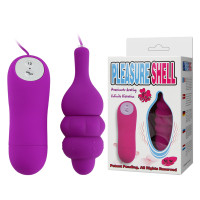 Мини-вибратор на пульте PLEASURE SHELL Мини-вибратор на пульте PLEASURE SHELL