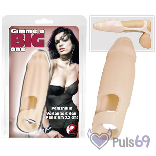 Удлиняющая насадка BIG GIMME (телесная)