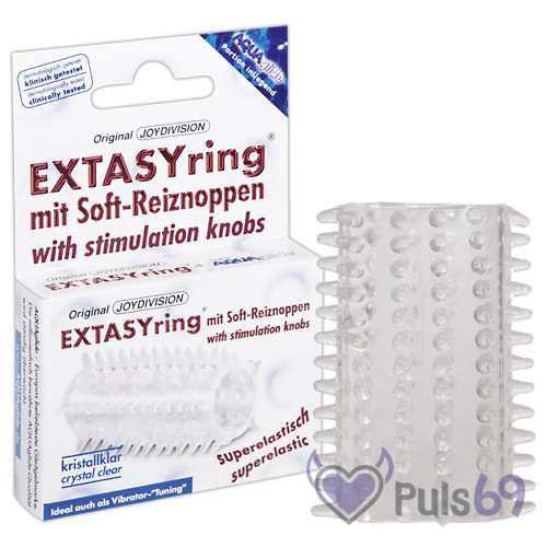 Насадка прозрачная Extasy Ring JOY