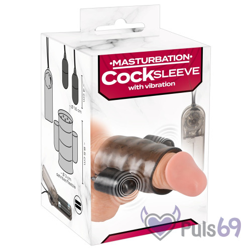 Вибронасадка на пенис СOCKSLEEVE